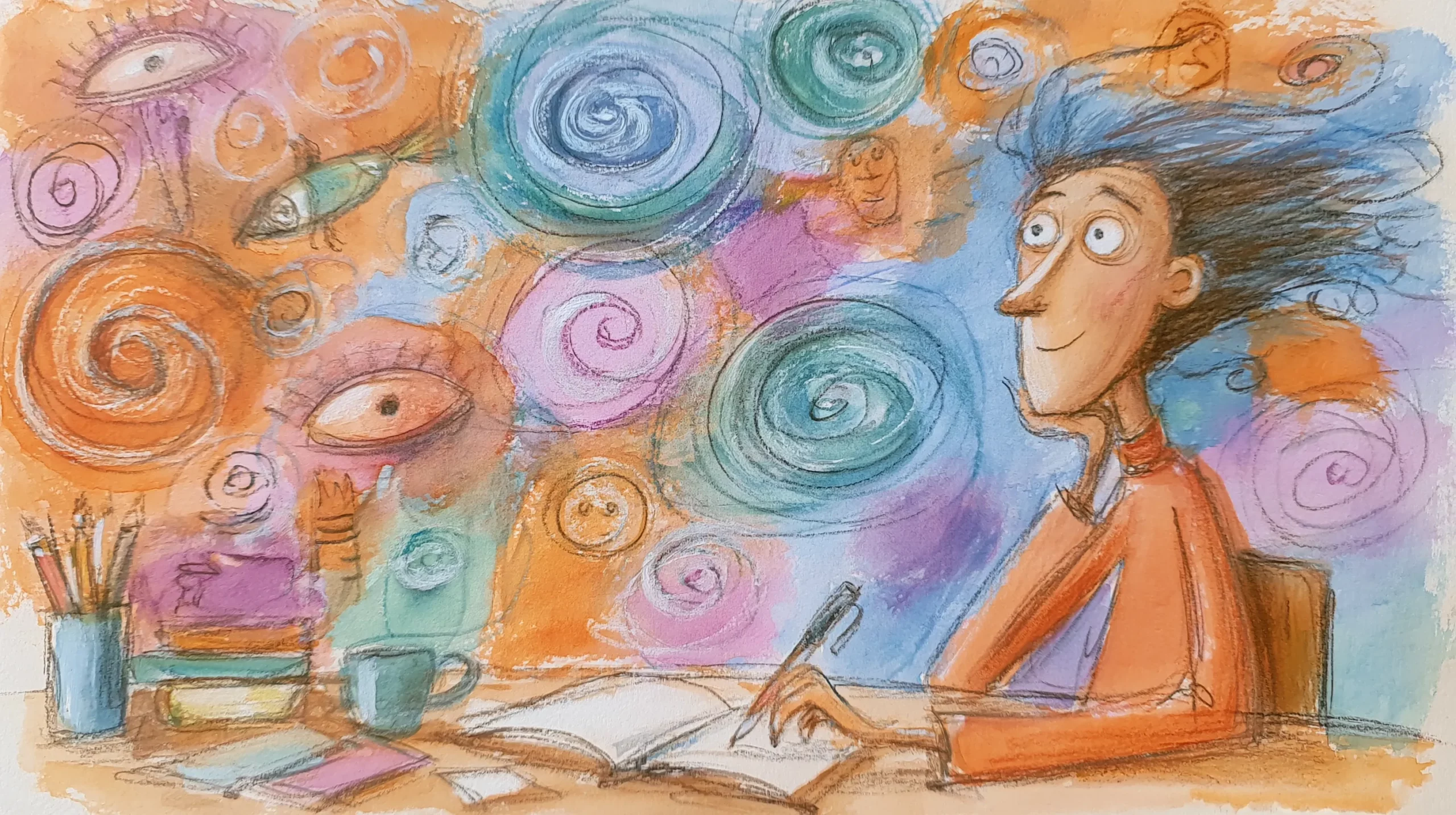 Une femme analyse ses rêves